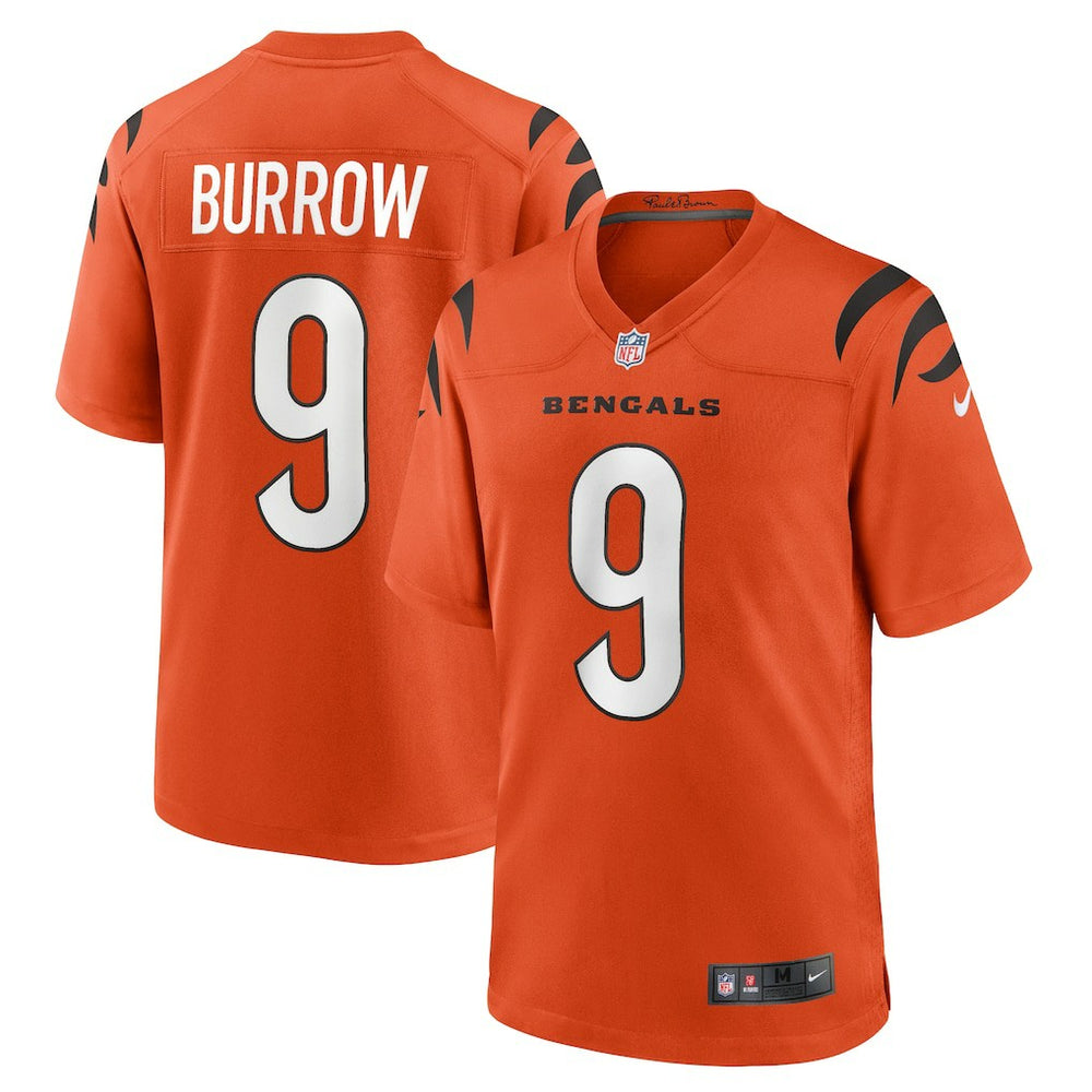 Cincinnati Bengals Nike Joe Burrow  Alternate Game Jersey