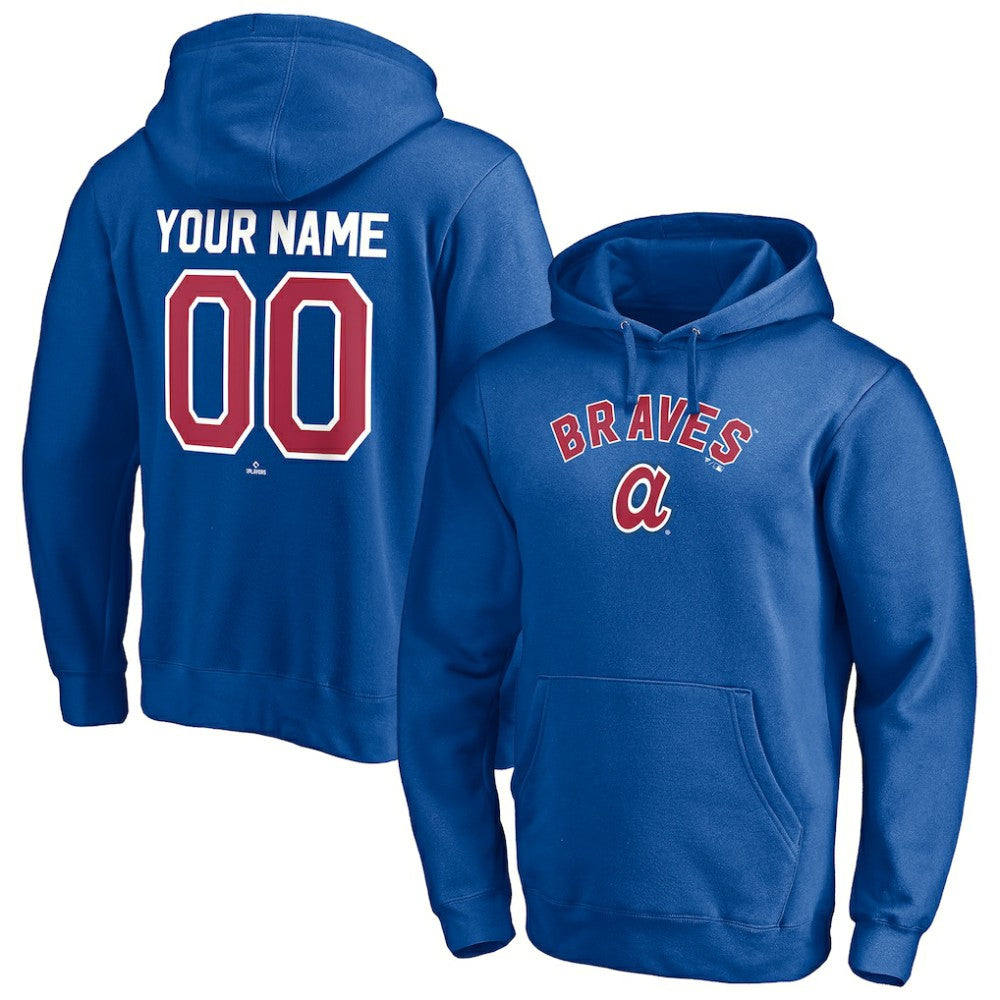 Atlanta Braves Cooperstown Winning Streak Personalized Name & Number Pullover Hoodie | MLB Shop