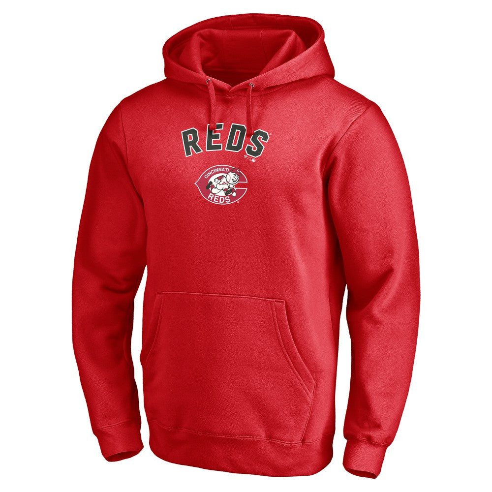 Cincinnati Reds Cooperstown Winning Streak Personalized Name & Number Pullover Hoodie | MLB Sale