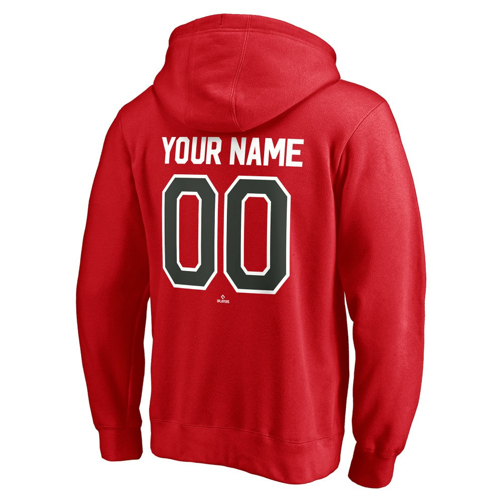 Cincinnati Reds Cooperstown Winning Streak Personalized Name & Number Pullover Hoodie | MLB Sale