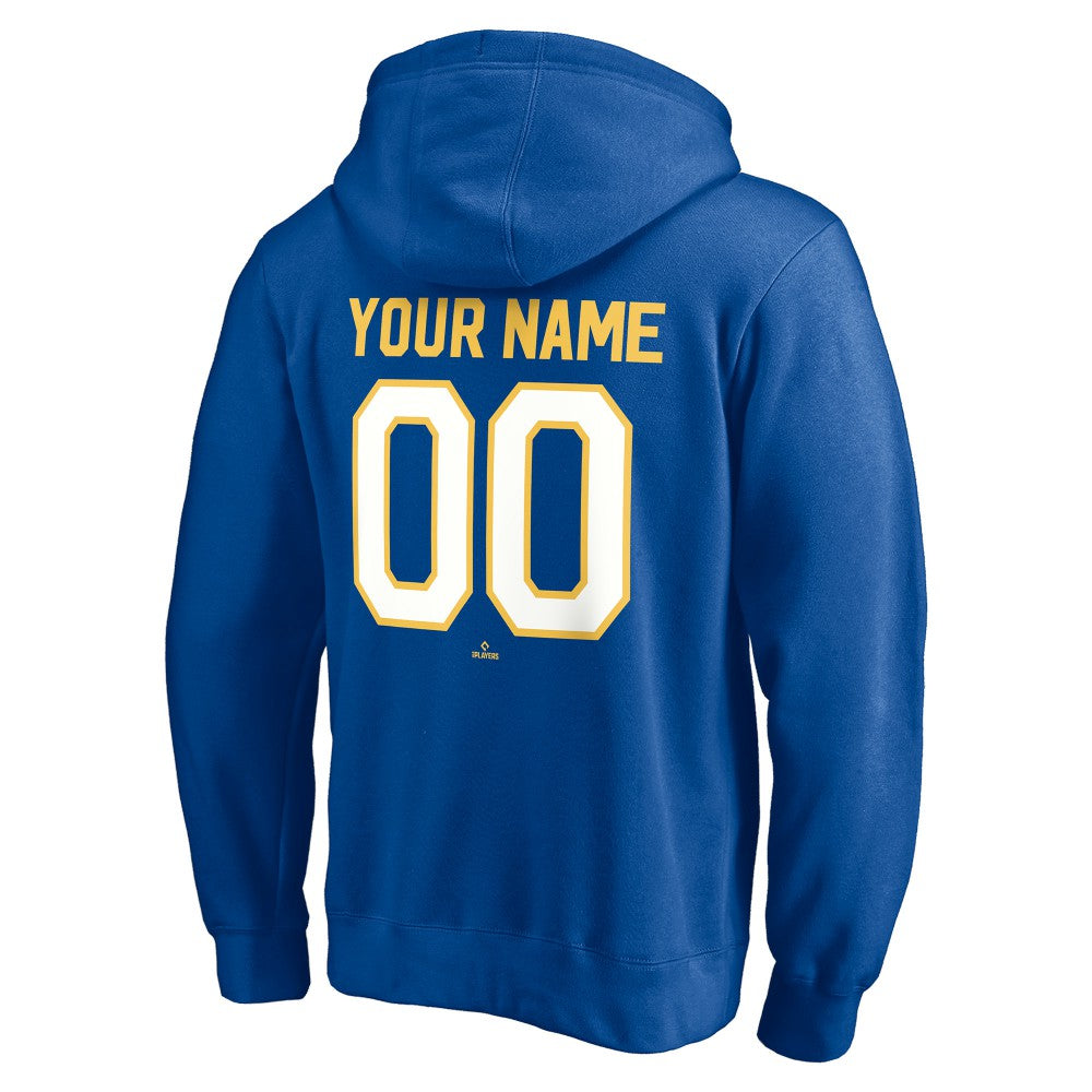 Milwaukee Brewers Cooperstown Winning Streak Personalized Name & Number Pullover Hoodie | MLB On Sale
