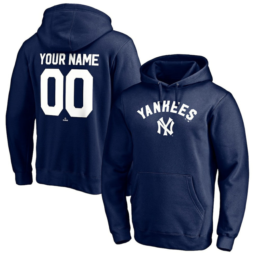 New York Yankees Cooperstown Winning Streak Personalized Name & Number Pullover Hoodie | MLB Online
