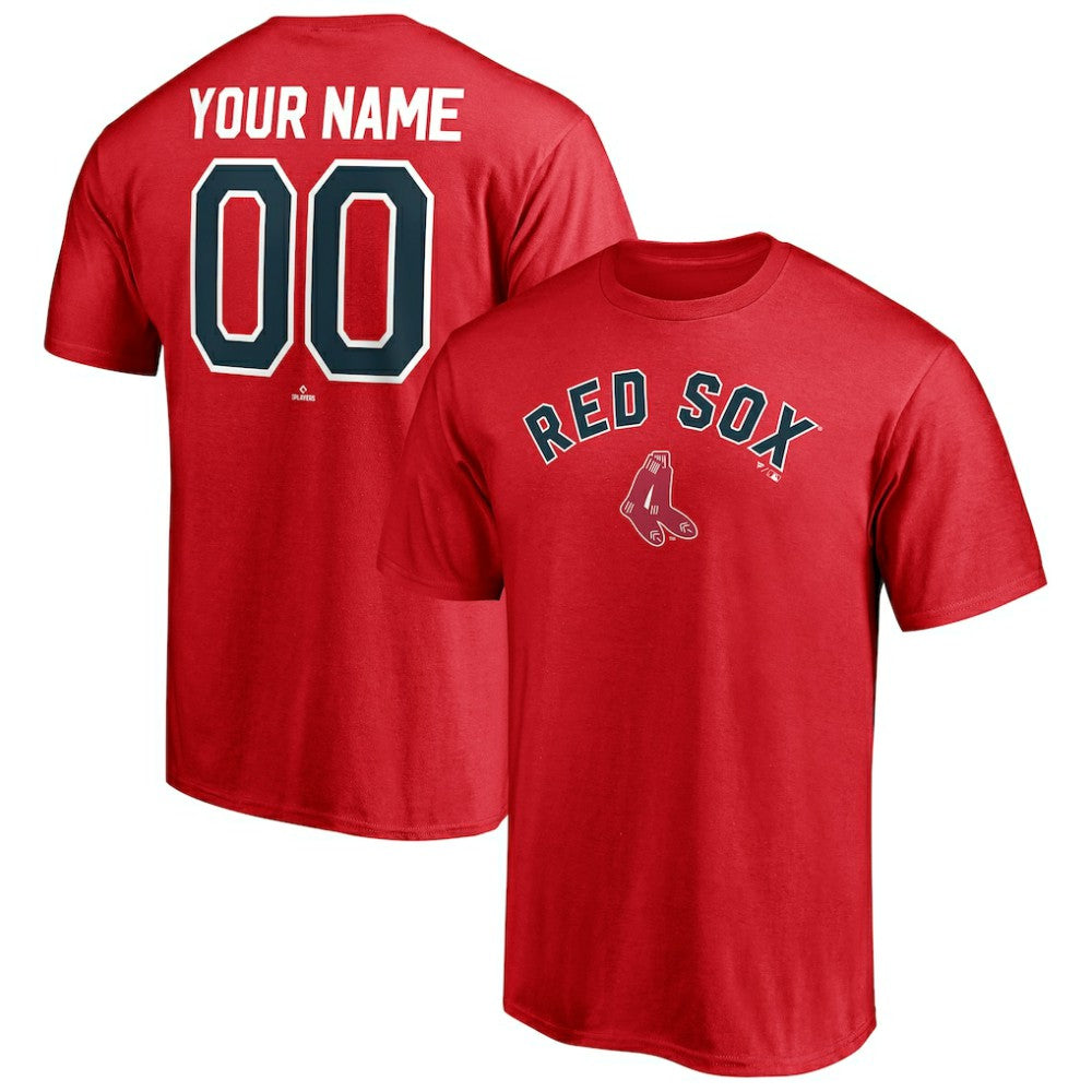 Boston Red Sox Cooperstown Winning Streak Personalized Name & Number T-Shirt | MLB New