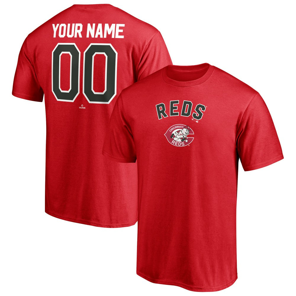Cincinnati Reds Cooperstown Winning Streak Personalized Name & Number T-Shirt | MLB Shop