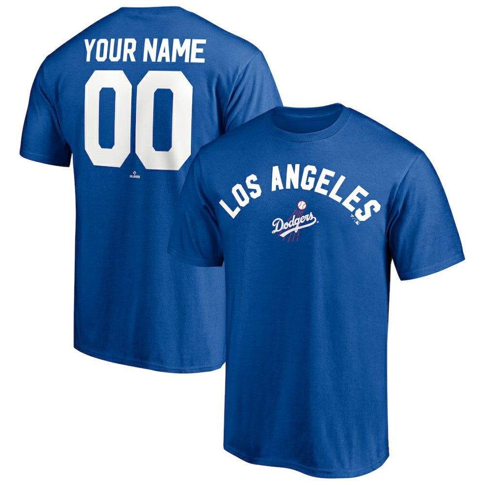 Los Angeles Dodgers Cooperstown Winning Streak Personalized Name & Number T-Shirt | MLB Near me