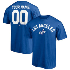 Los Angeles Dodgers Cooperstown Winning Streak Personalized Name & Number T-Shirt | MLB Near me