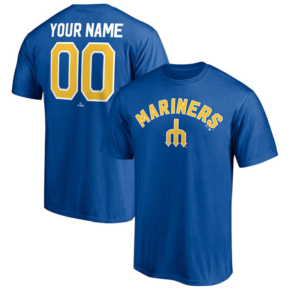 Seattle Mariners Cooperstown Winning Streak Personalized Name & Number T-Shirt | MLB Outlet
