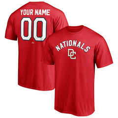 Washington Nationals Cooperstown Winning Streak Personalized Name & Number T-Shirt | MLB US