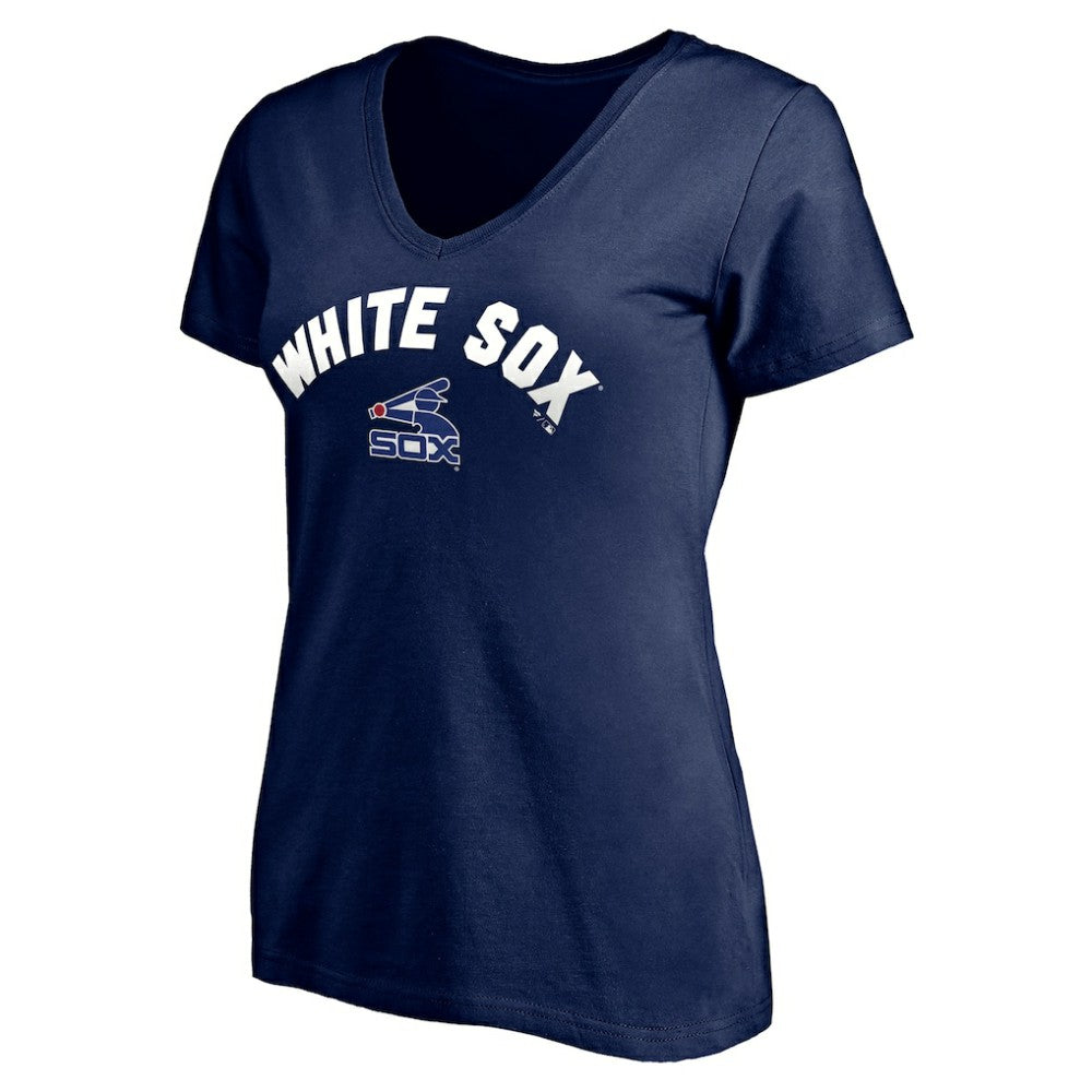Chicago White Sox Women's Cooperstown Winning Streak Personalized Name & Number V-Neck T-Shirt | MLB US