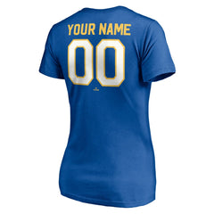 Milwaukee Brewers Women's Cooperstown Winning Streak Personalized Name & Number V-Neck T-Shirt | MLB Near me