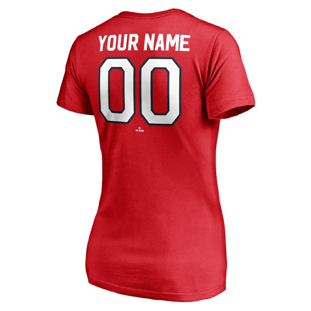 Washington Nationals Women's Cooperstown Winning Streak Personalized Name & Number V-Neck T-Shirt | MLB Online