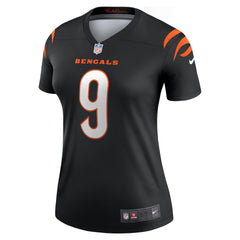 Cincinnati Bengals Nike Joe Burrow  Women's Legend Player Performance Top