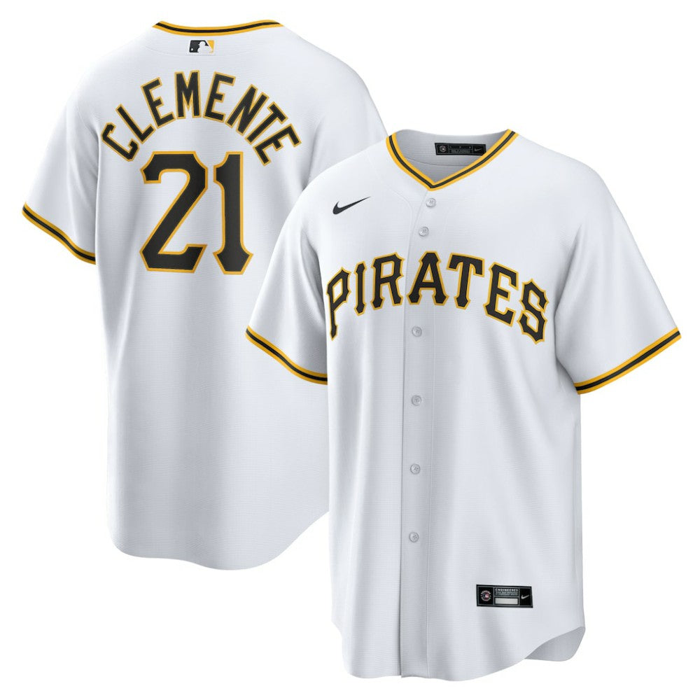 Roberto Clemente Pittsburgh Pirates Nike Home Replica Player Name Jersey | MLB Outlet