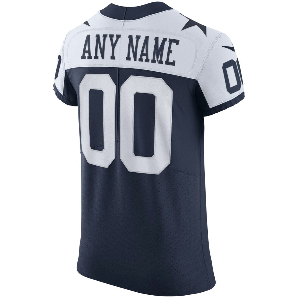 Dallas Cowboys Nike Alternate Vapor Elite Custom Jersey