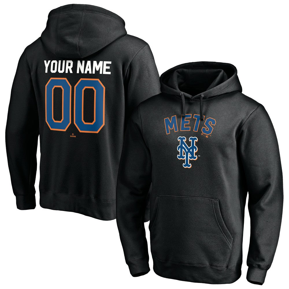 New York Mets Cooperstown Winning Streak Alternate Personalized Name & Number Pullover Hoodie | MLB Discount