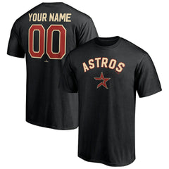 Houston Astros Cooperstown Winning Streak Alternate Personalized Name & Number T-Shirt | MLB New