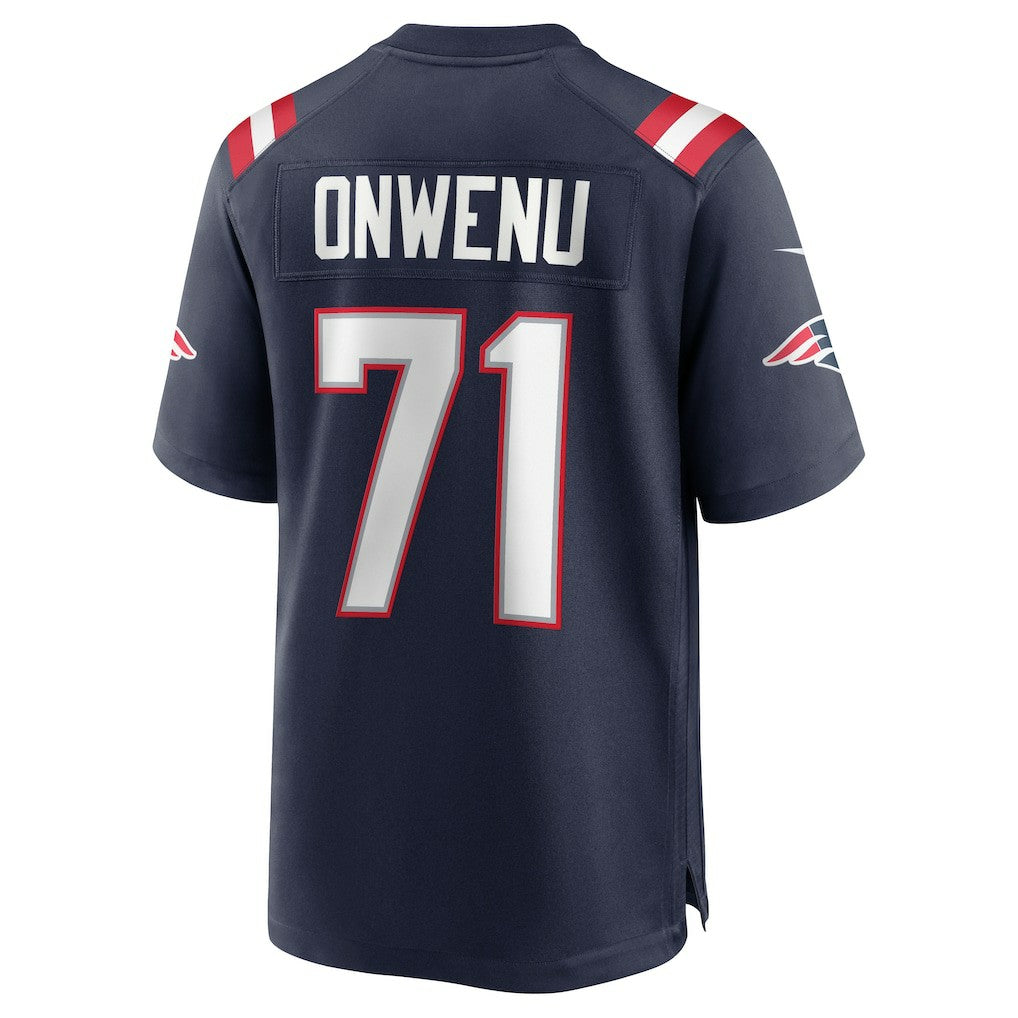 New England Patriots Nike Mike Onwenu  Team Game Jersey