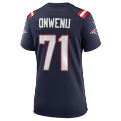 New England Patriots Nike Mike Onwenu  Women's Game Jersey