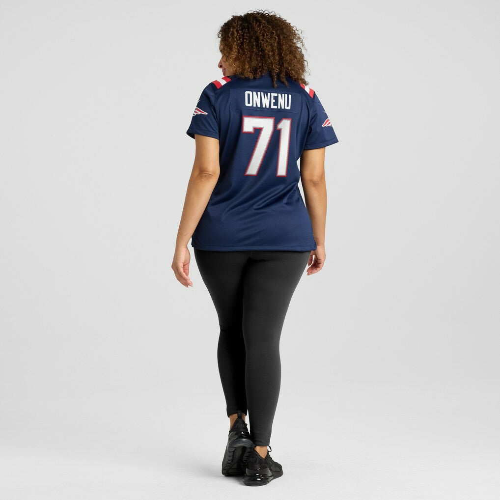 New England Patriots Nike Mike Onwenu  Women's Game Jersey