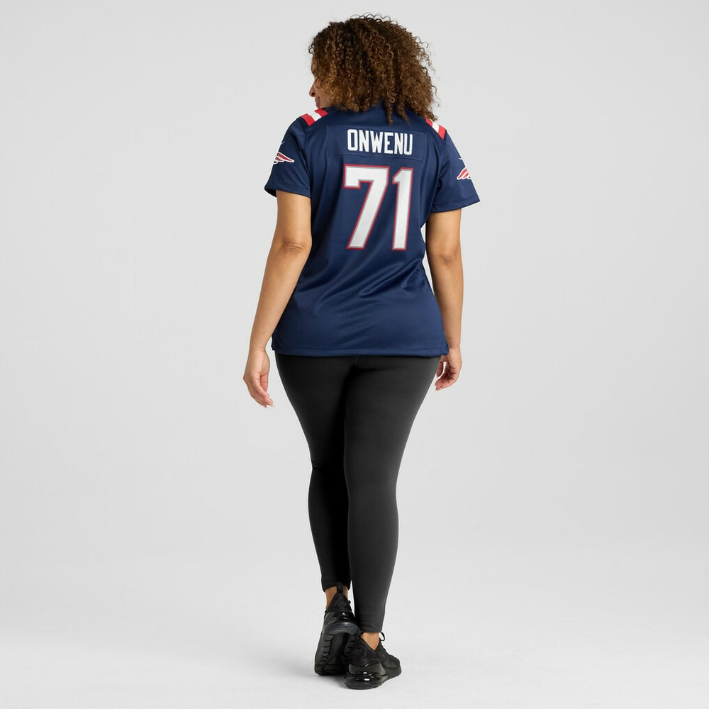 New England Patriots Nike Mike Onwenu  Women's Game Jersey