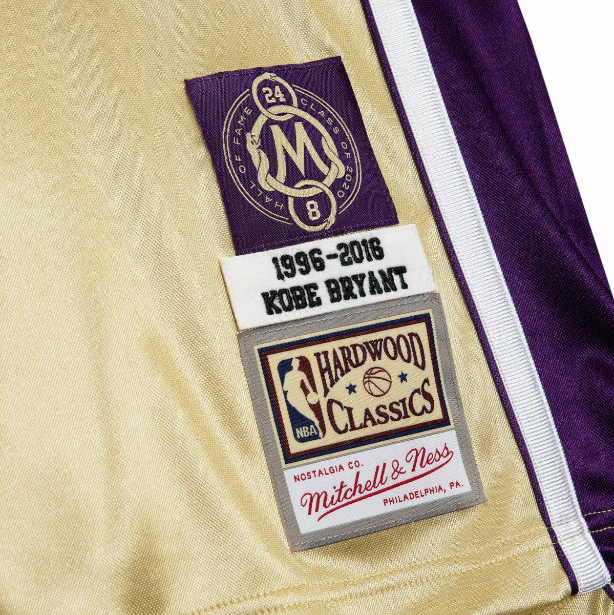 Kobe Bryant Los Angeles Lakers Hall of Fame Class of 2020 #8 Authentic Jersey On Sale