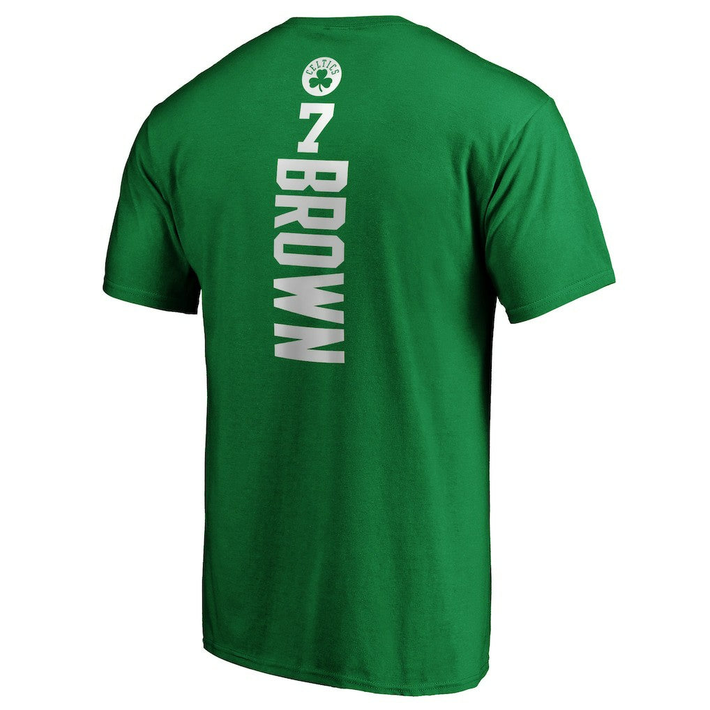 Jaylen Brown Boston Celtics Playmaker Name & Number T-Shirt For Sale