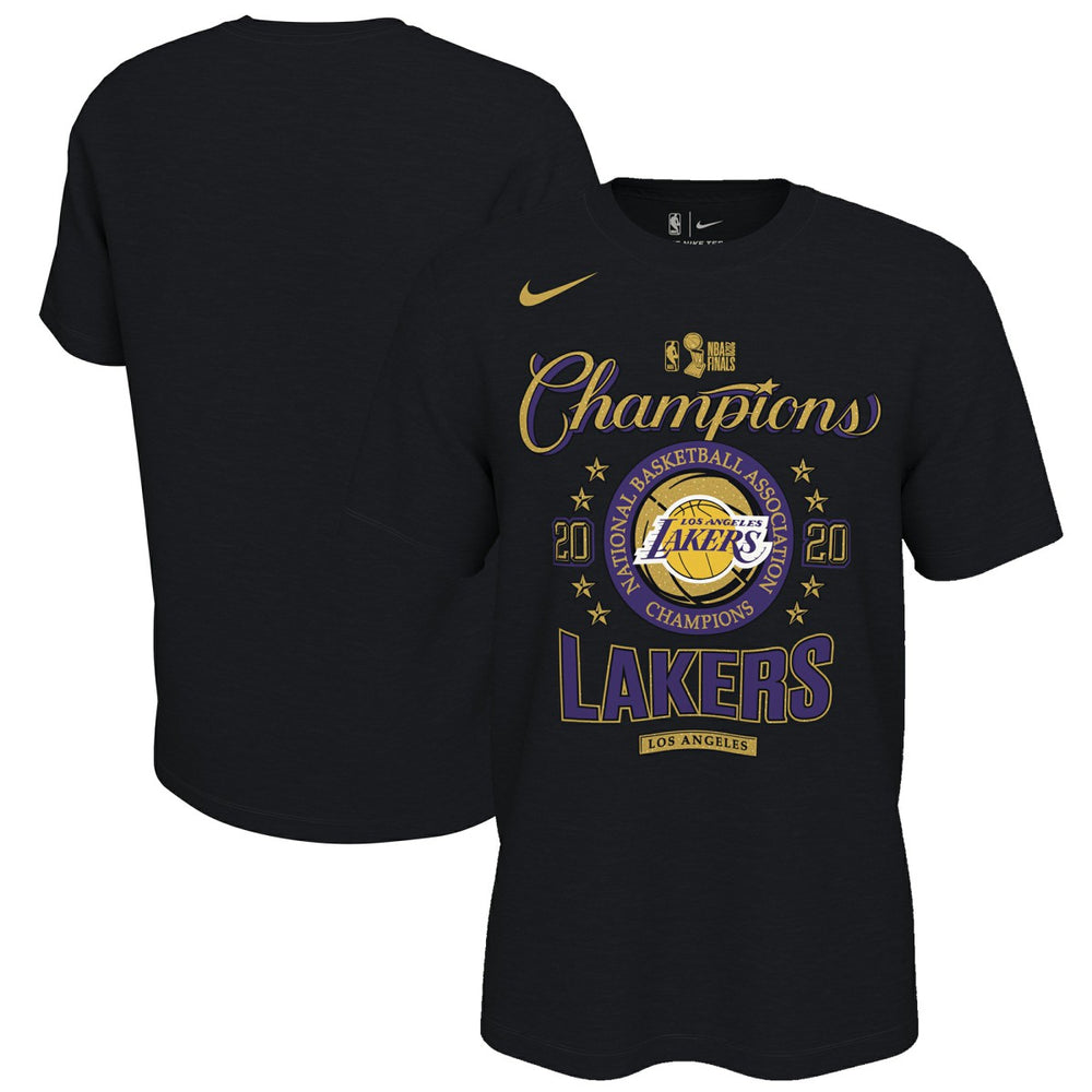 Los Angeles Lakers 2020 NBA Finals Champions Locker Room T-Shirt Online