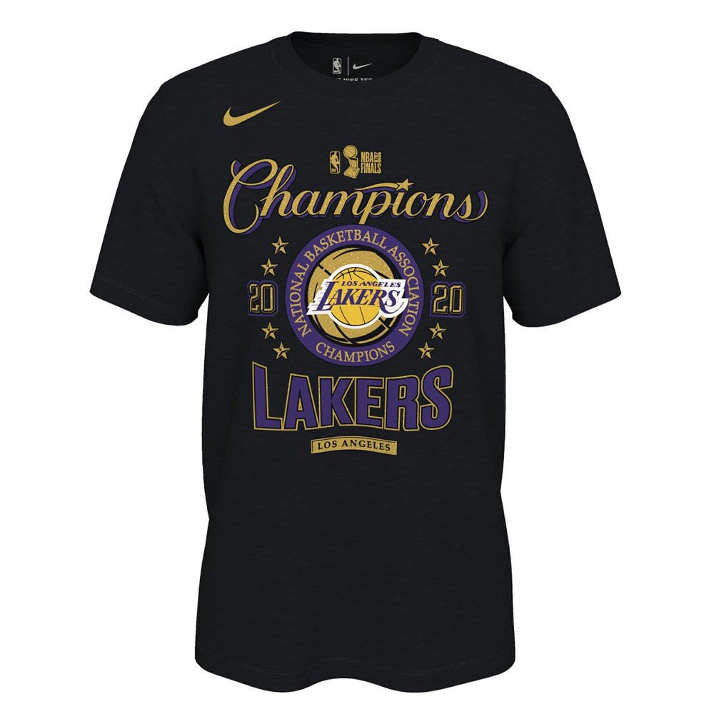 Los Angeles Lakers 2020 NBA Finals Champions Locker Room T-Shirt Online