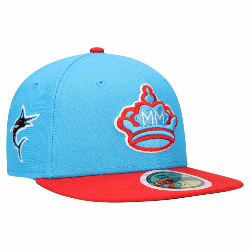 Miami Marlins New Era Youth 2021 City Connect 59FIFTY Fitted Hat | MLB US