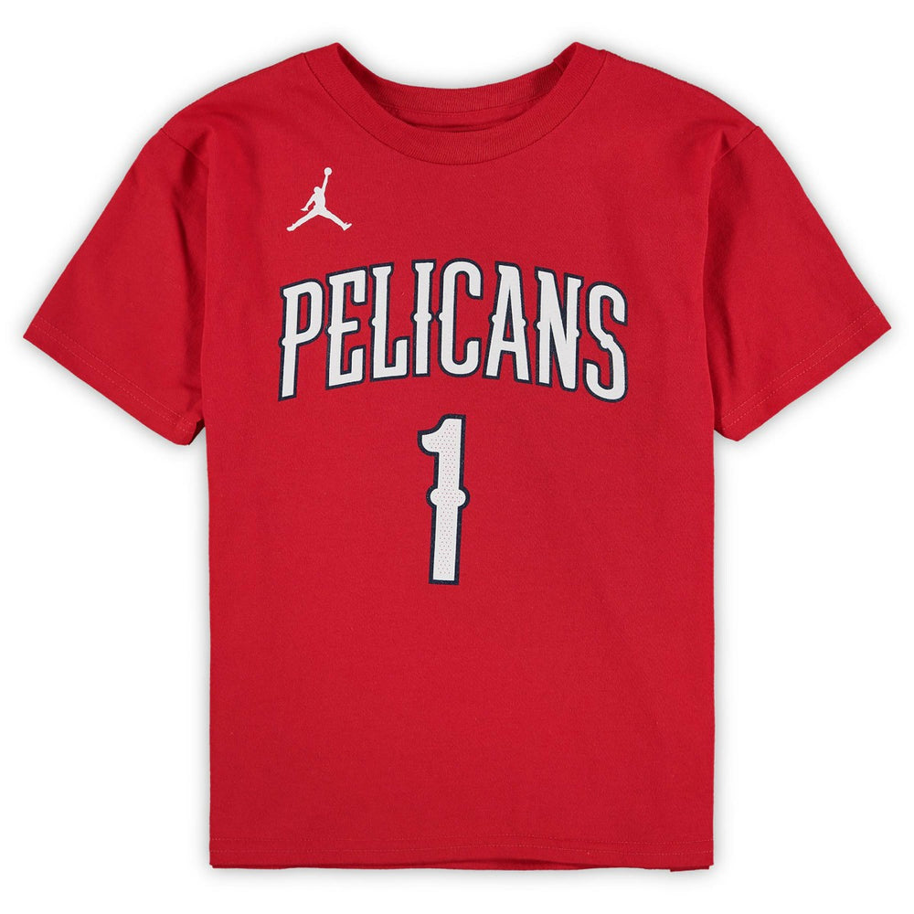 Zion Williamson New Orleans Pelicans Jordan Brand Preschool Statement Edition Name & Number T-Shirt For Sale