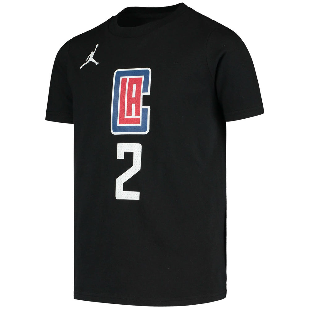Kawhi Leonard LA Clippers Jordan Brand Youth Statement Edition Name & Number T-Shirt New