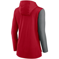 Tampa Bay Buccaneers Nike Women's Chevron Hoodie Performance Long Sleeve T-Shirt