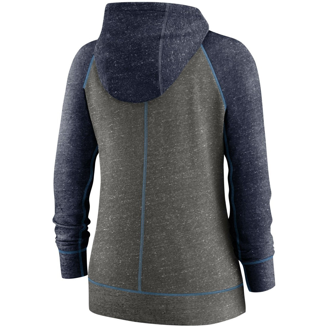 Tennessee Titans Nike Women's Gym Vintage Raglan Full-Zip Hoodie