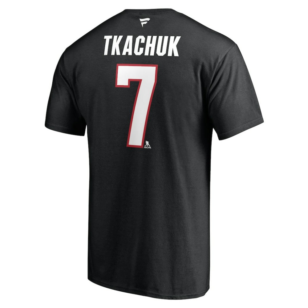 Brady Tkachuk Ottawa Senators Fanatics Authentic Stack Name & Number T-Shirt On Sale