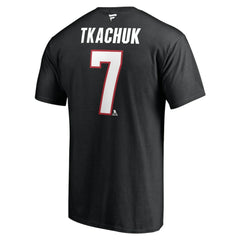 Brady Tkachuk Ottawa Senators Fanatics Authentic Stack Name & Number T-Shirt On Sale