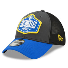 Los Angeles Rams New Era 2021 NFL Draft Trucker 39THIRTY Flex Hat