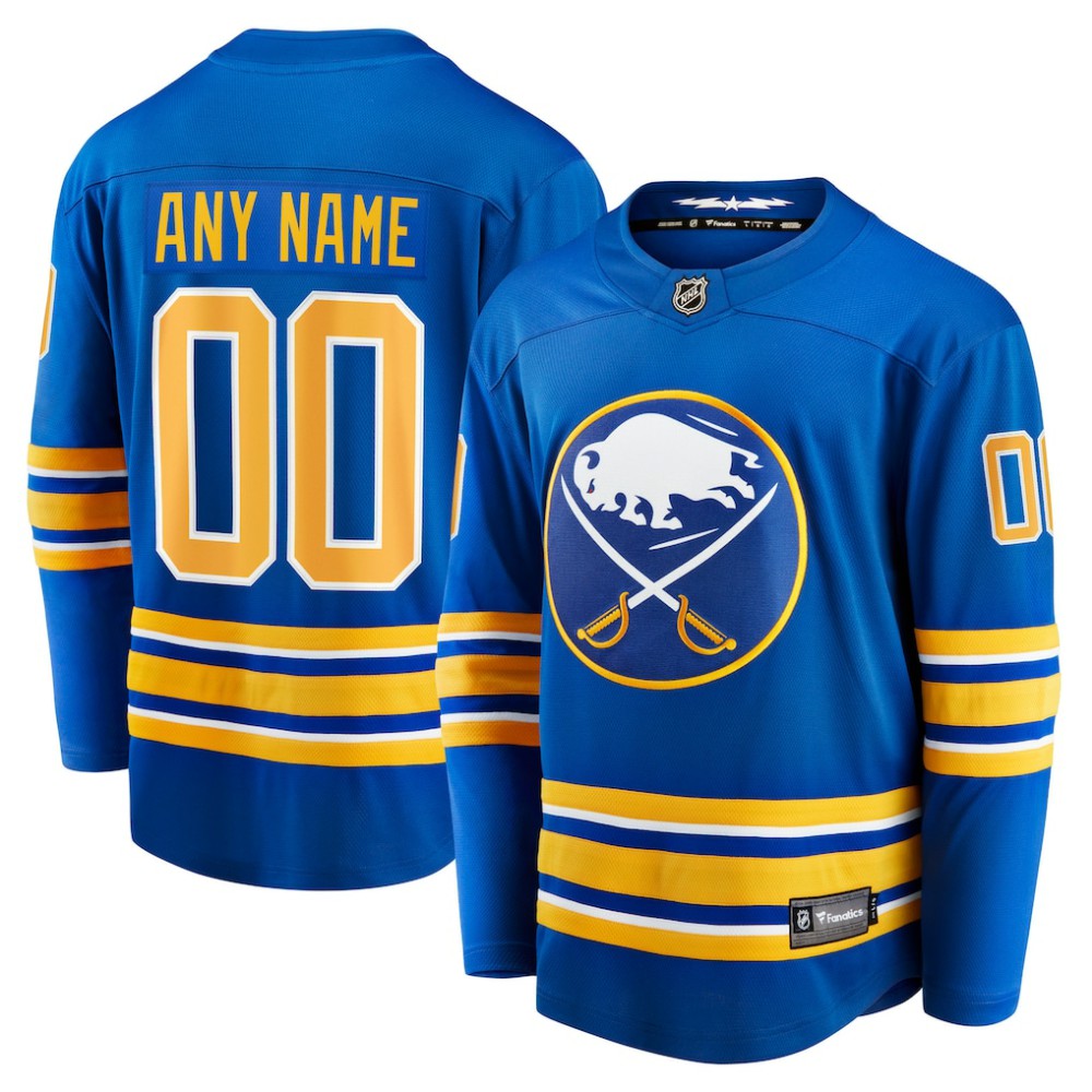 Buffalo Sabres Fanatics Home Breakaway Custom Jersey Sale