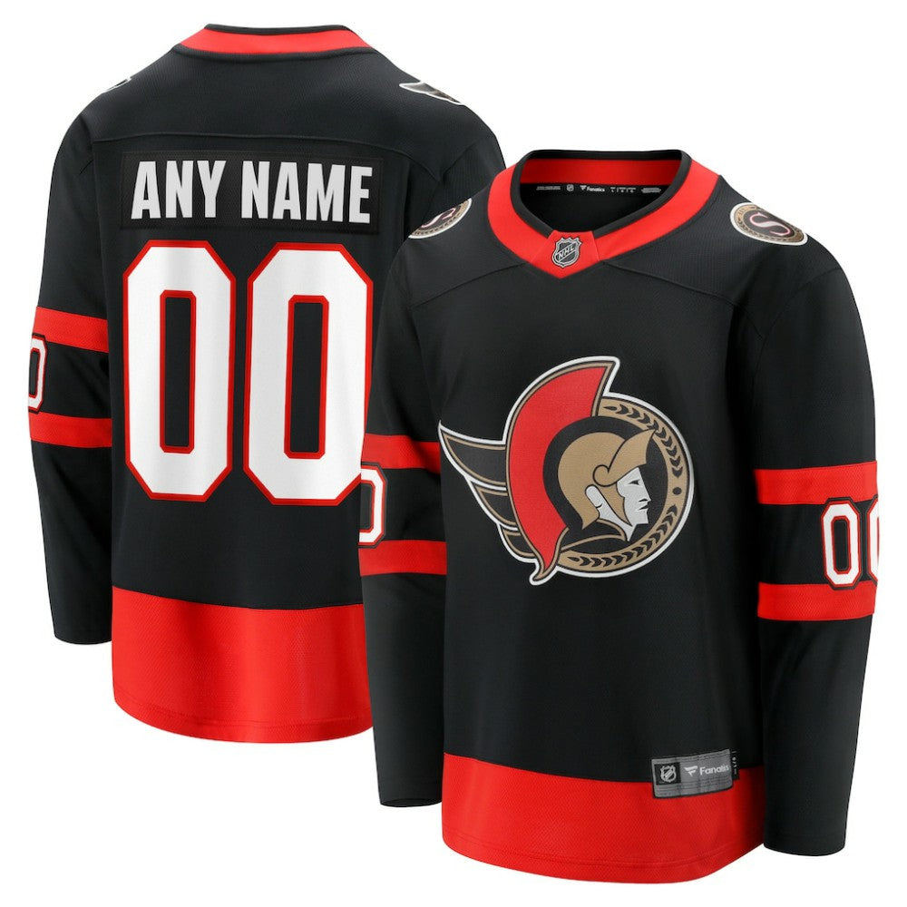Ottawa Senators Fanatics Home Custom Breakaway Jersey Outlet
