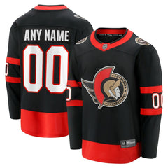 Ottawa Senators Fanatics Home Custom Breakaway Jersey Outlet