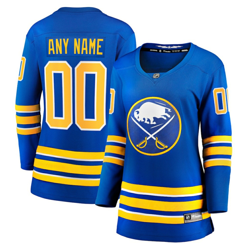 Buffalo Sabres Fanatics Women's Home Breakaway Custom Jersey Sale