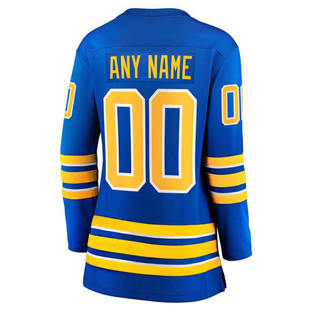 Buffalo Sabres Fanatics Women's Home Breakaway Custom Jersey Sale