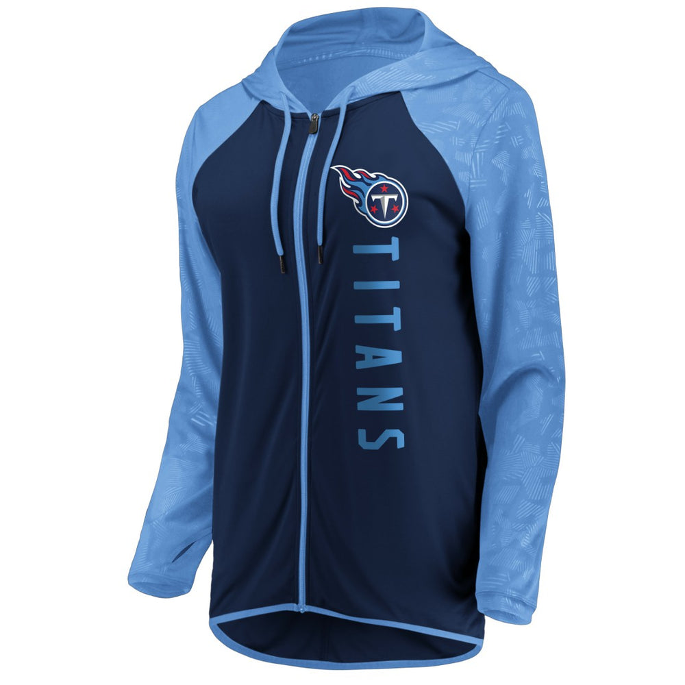 Tennessee Titans Fanatics Women's Forever Fan Full-Zip Hoodie