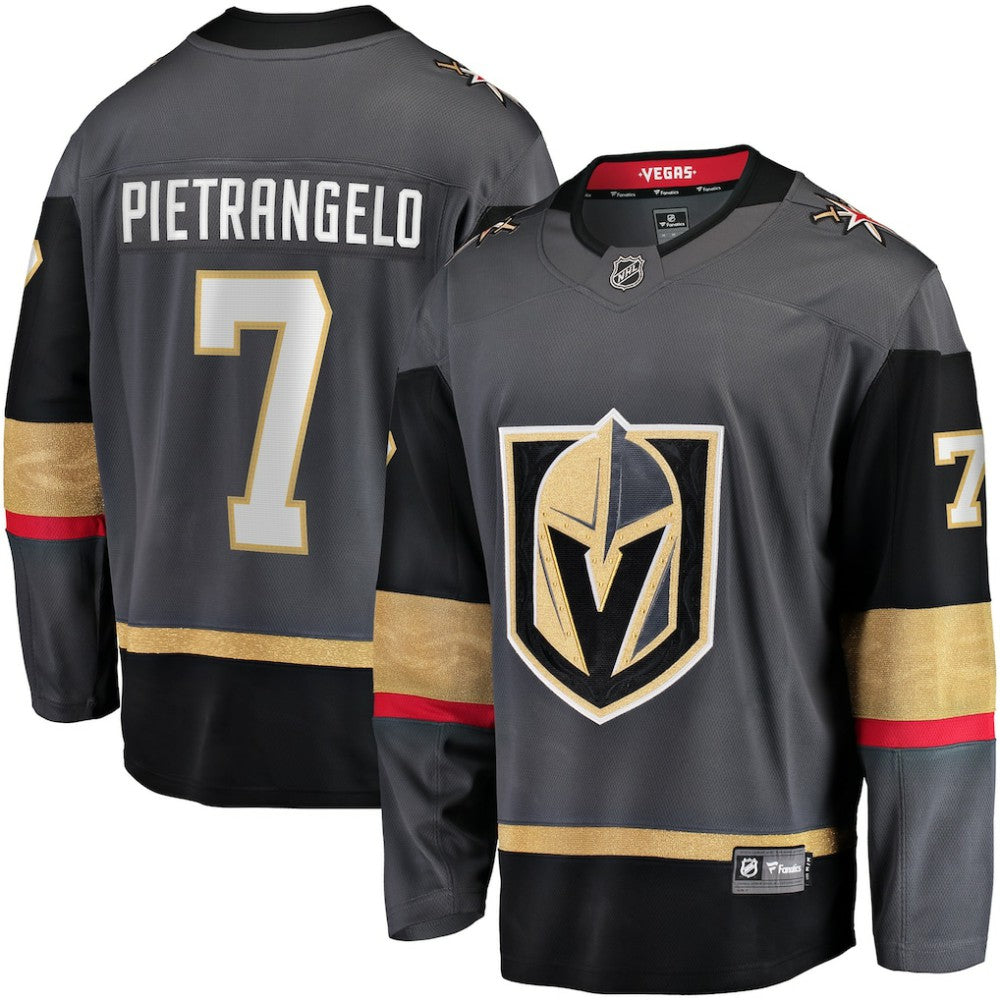 Alex Pietrangelo Vegas Golden Knights Fanatics Breakaway Player Jersey Outlet