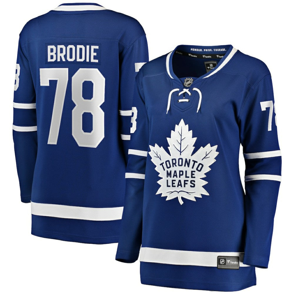 TJ Brodie Toronto Maple Leafs Fanatics Women's Breakaway Player Jersey Discount