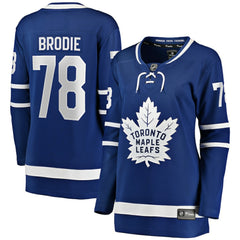 TJ Brodie Toronto Maple Leafs Fanatics Women's Breakaway Player Jersey Discount