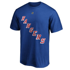 Alexis Lafrenière New York Rangers Fanatics Authentic Stack Name & Number T-Shirt For Sale