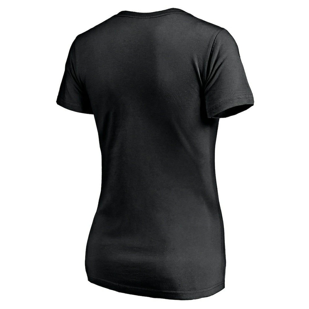 Pittsburgh Steelers  T.J. Watt  Women's Checkdown V-Neck T-Shirt