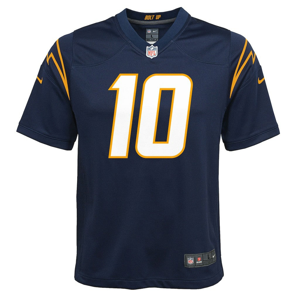 Los Angeles Chargers Nike Justin Herbert  Youth Game Jersey