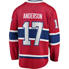 Josh Anderson Montreal Canadiens Fanatics Breakaway Player Jersey Outlet