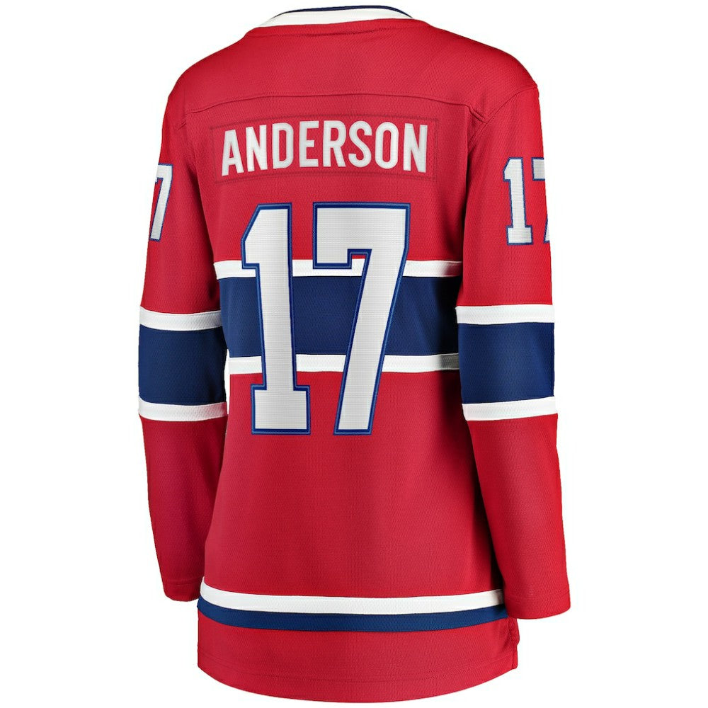 Josh Anderson Montreal Canadiens Fanatics Women's Breakaway Player Jersey Online